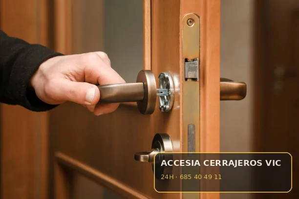 Cambio de cerradura en Vic