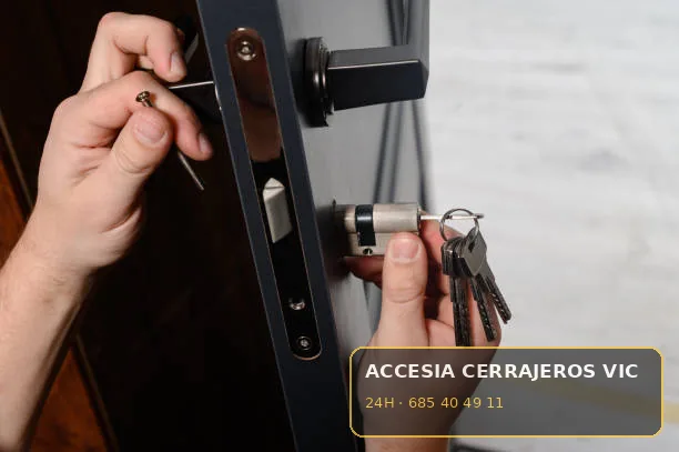 Reparación de cerradura en Vic